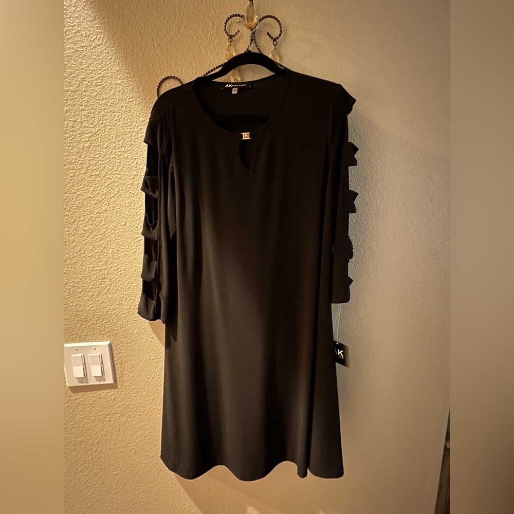 Sexy black Anne Klein dress